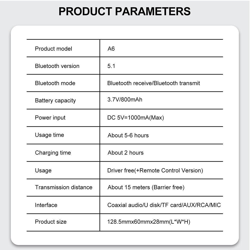 Bluetooth Transmitter Receiver TV Home Stereo Audio Adapter 3.5mm AUX RCA w/App