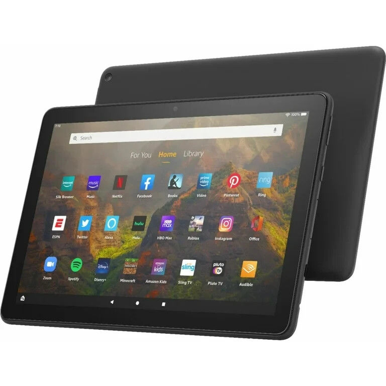 Amazon Fire HD 10 (11th Gen.) T76N2B – 32GB – Wi-Fi – 10.1″ Tablet – Black, 002