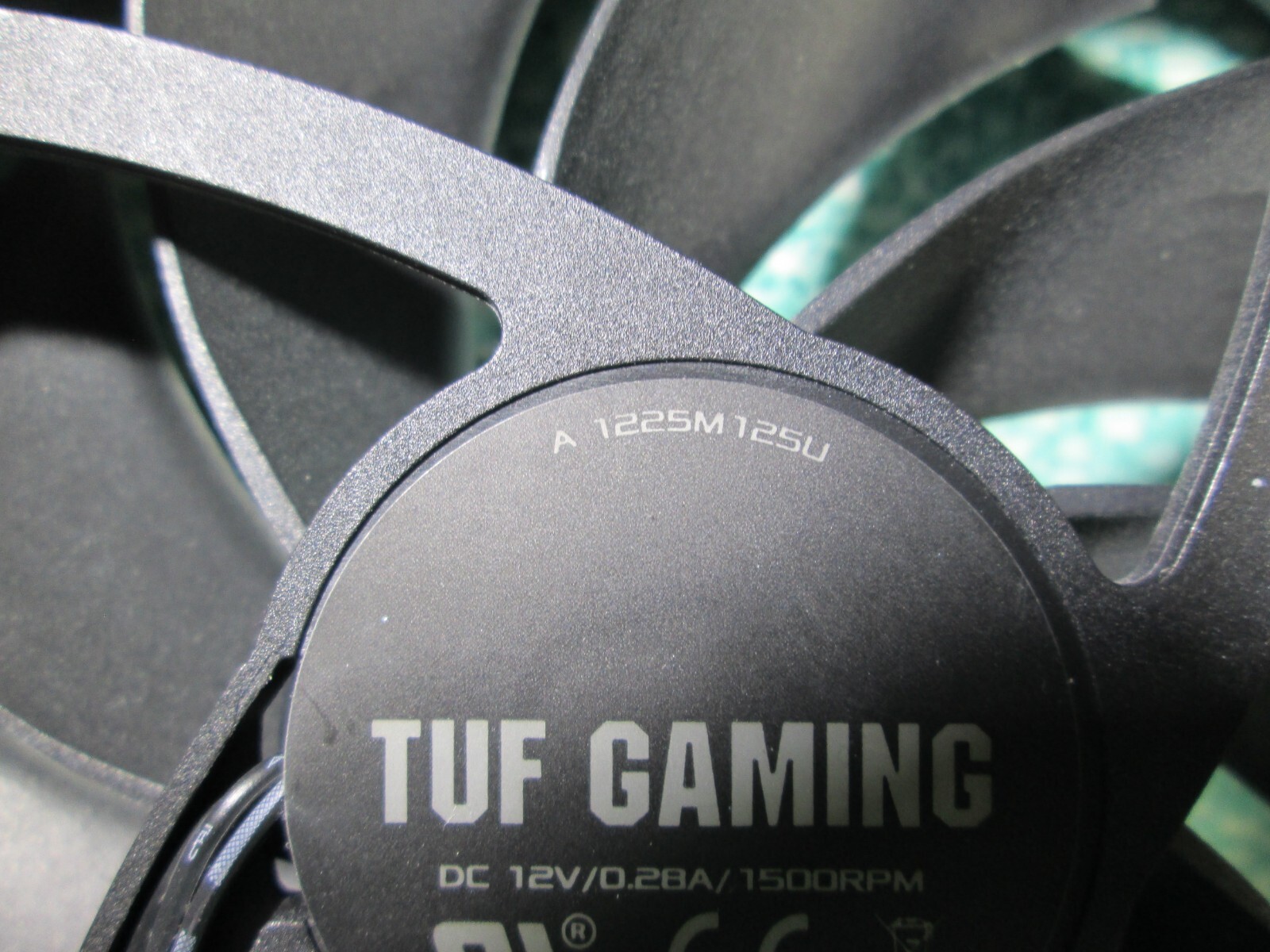 ASUS TUF Gaming 120mm Case Fan – Black – NON-Lit / 1500rpm