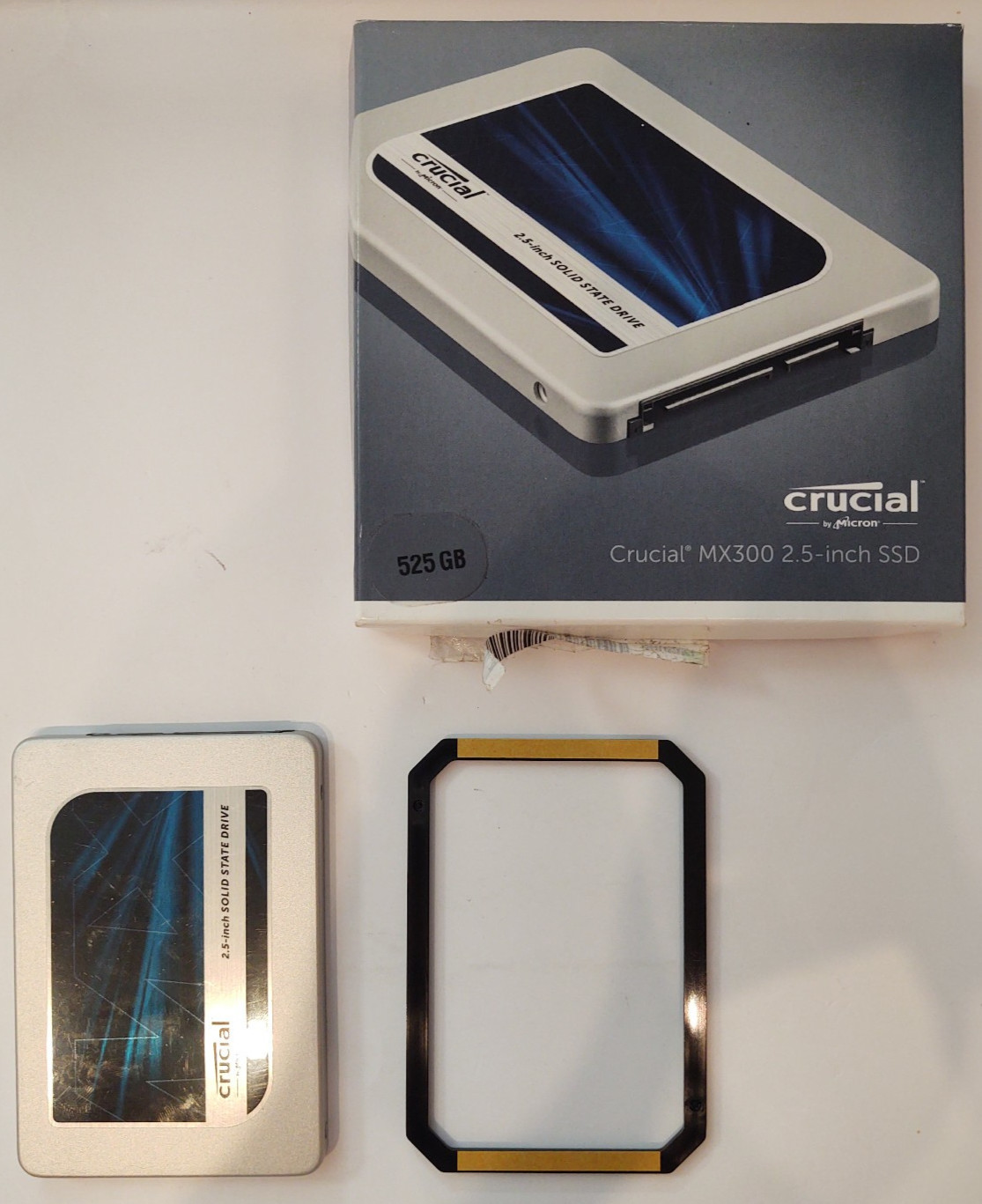 Crucial MX300 Solid State Hard Drive 525GB or 1/2 TB SSD Laptop 2.5″ TESTED GOOD