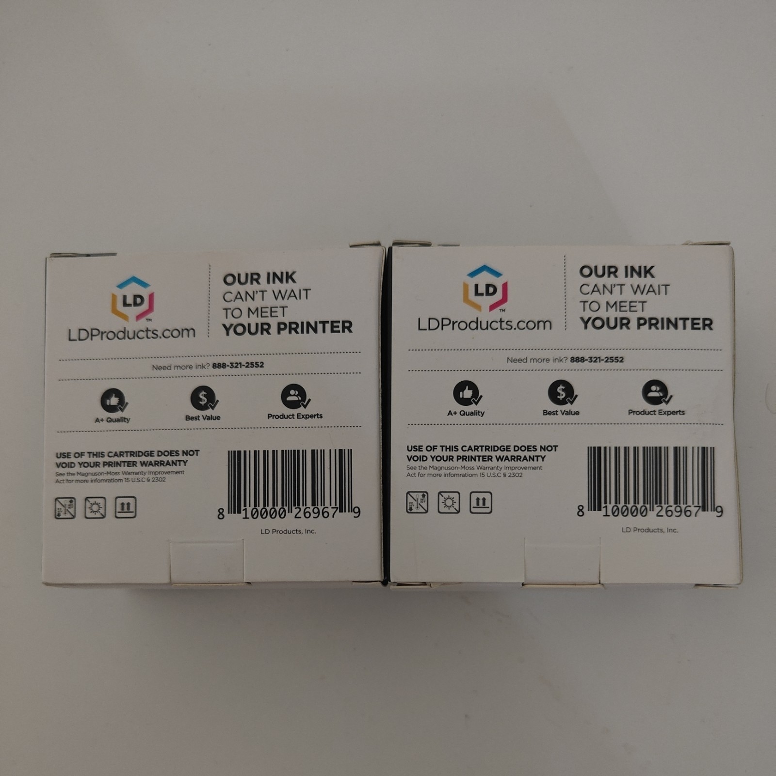 2 pk LD Replacement for HP 67XL 3YM57AN Black HY Ink Cartridge DeskJet Envy
