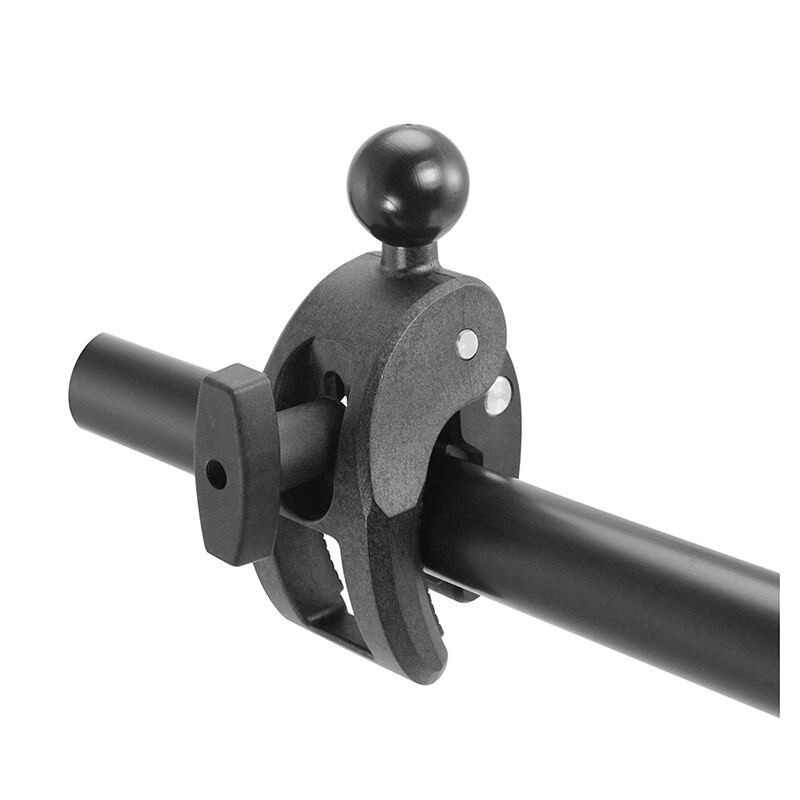 Robust 22mm Ball Clamp Mount Compatible w/ Bars to 1.75″ f/Wheelchair,Handllebar