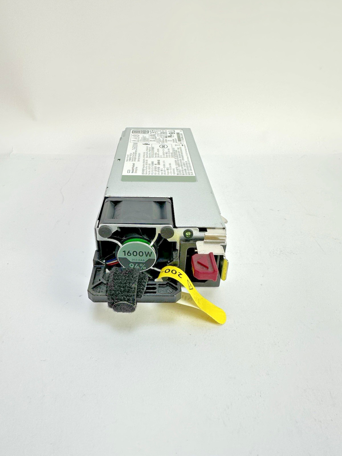 HPE P39384-001 FlexSlot Platinum Hot Plug LH 1600W Power Supply 200-240V ONLY