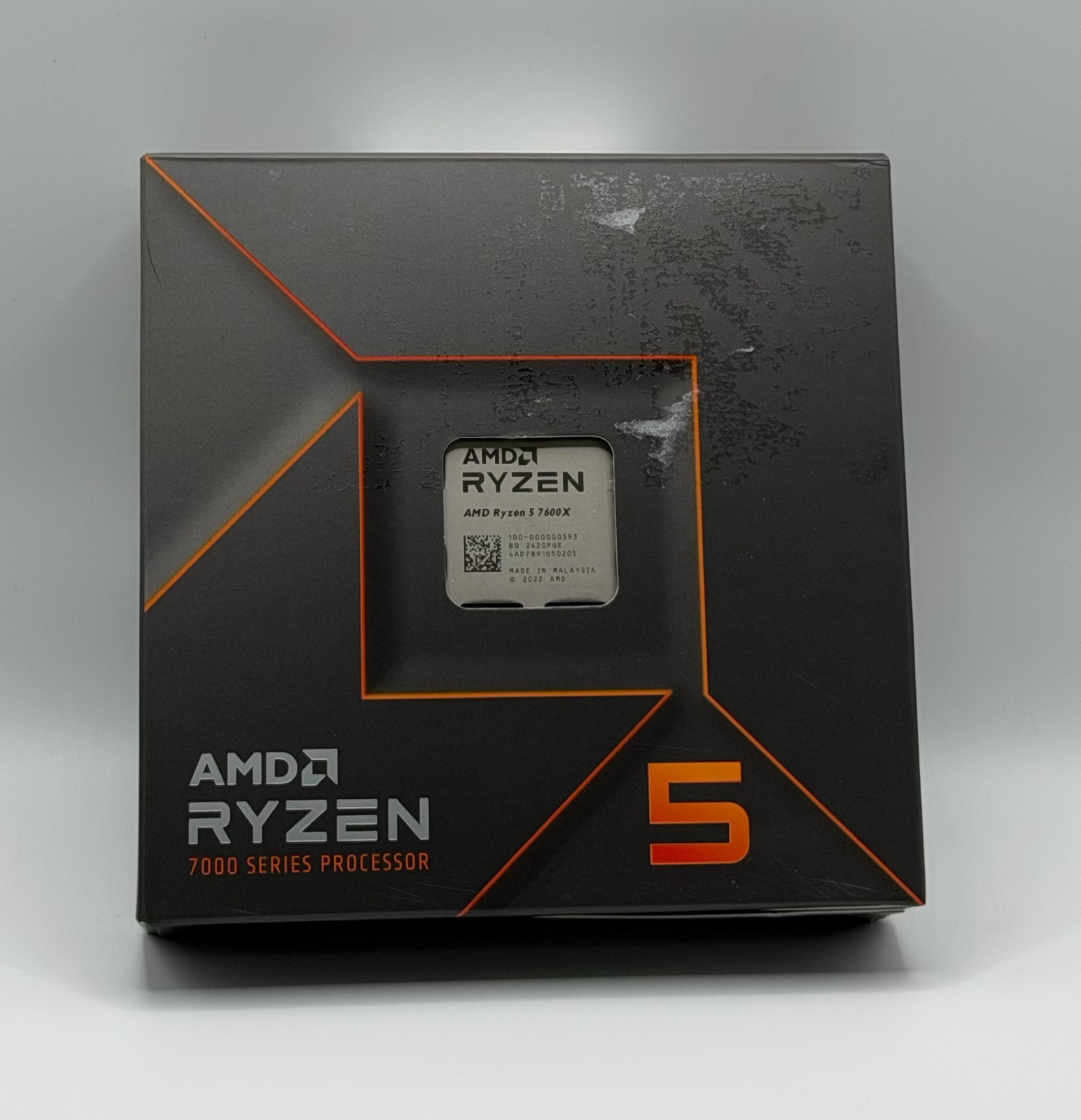 AMD Ryzen 5 7600X – 6 Core 12 Thread, 4.7GHz / 5.3 GHz Max, Socket AM5 *READ