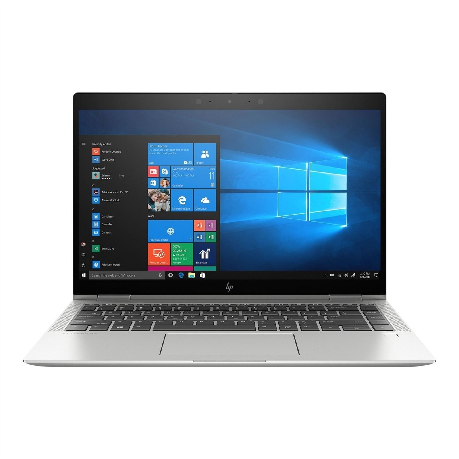 HP EliteBook x360 1040 G7 14″ Touch i7-10710U 32GB 512GB SSD FP Win 11 Pro