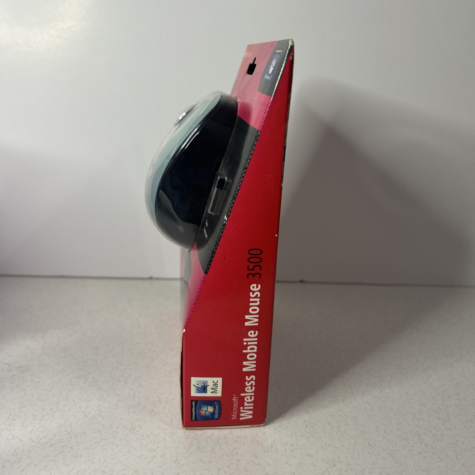 Microsoft Wireless Mobile Mouse 3500 BlueTrack Tech USB Nano – New Sealed