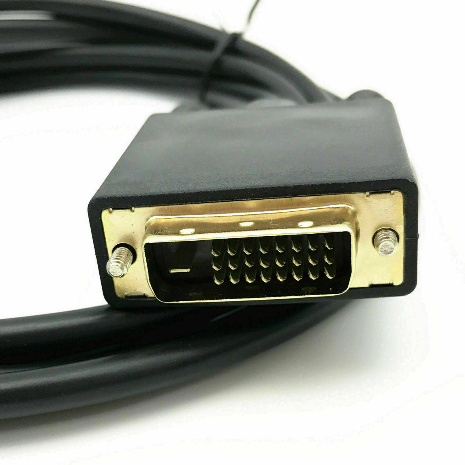 6 Feet Gold Plated DisplayPort DP to DVI-D Male Dual Link Cable Adapter 1080p