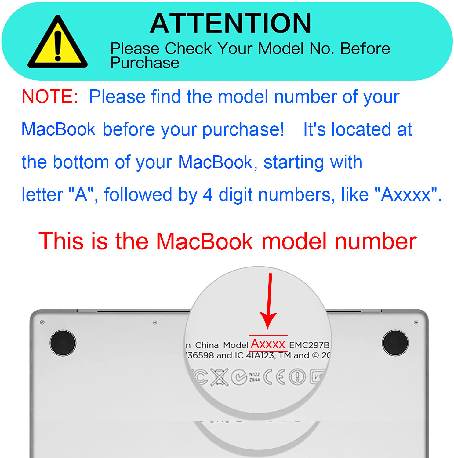 Case for MacBook Pro/Air with Keyboard Cover+Screen Protector+2xType C USB Adapt