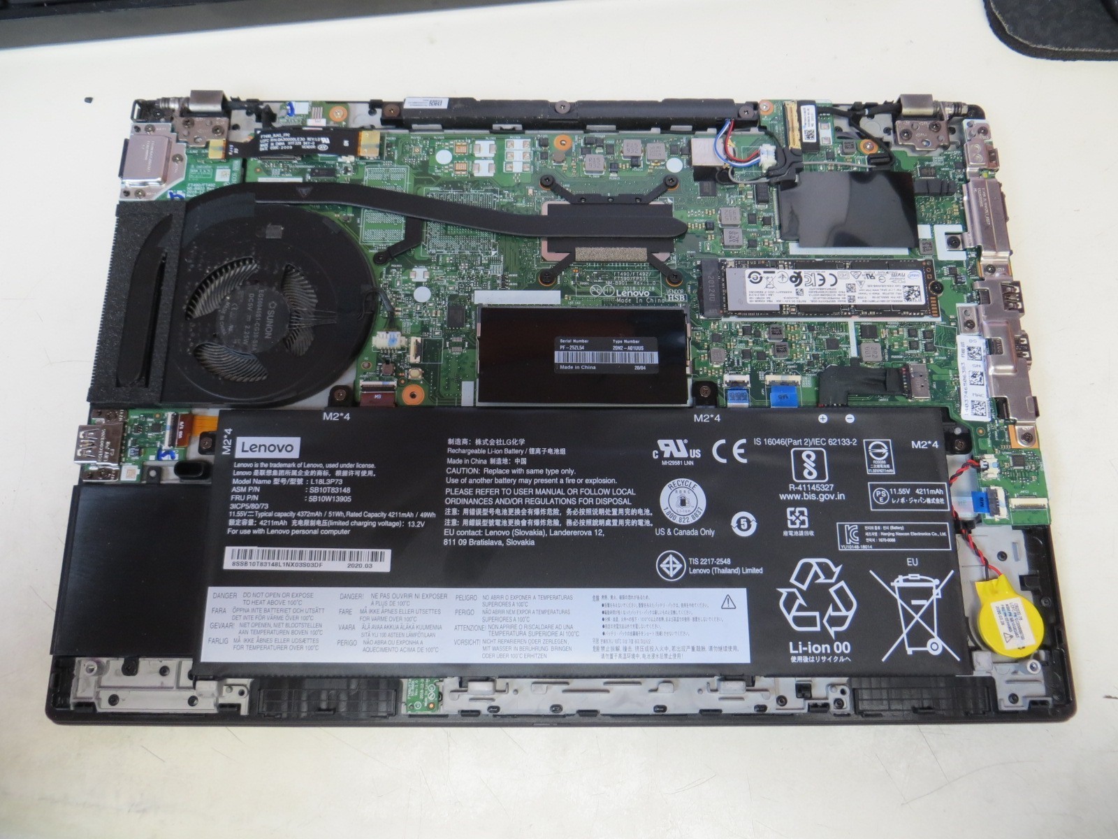Keyboard Issues Lenovo ThinkPad T490 Intel i7-8665U 1.9GHz 16GB 512GB SSD w/ OS