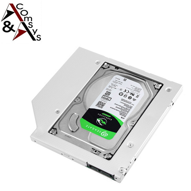 Caddy 12.7mm Festplattenrahmen 2.5 Zoll HDD SSD SATA 3.0 II III CD/DVD-ROM Drive