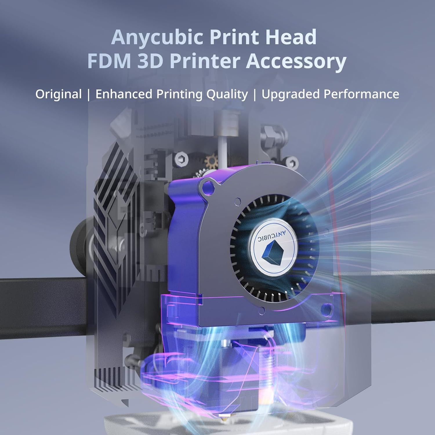 ANYCUBIC 3D Printer Print Head Kit, High Speed Extruder and Hotend Replacement