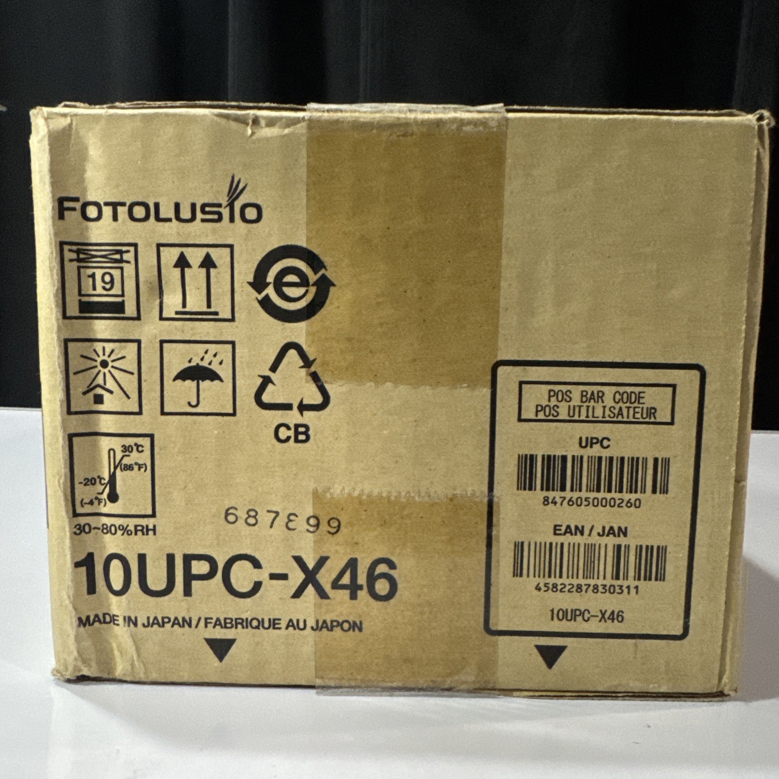 DNP 10UPC-X46 Self-Laminating 4×6 Print Pack Case of 10 for Sony UPX