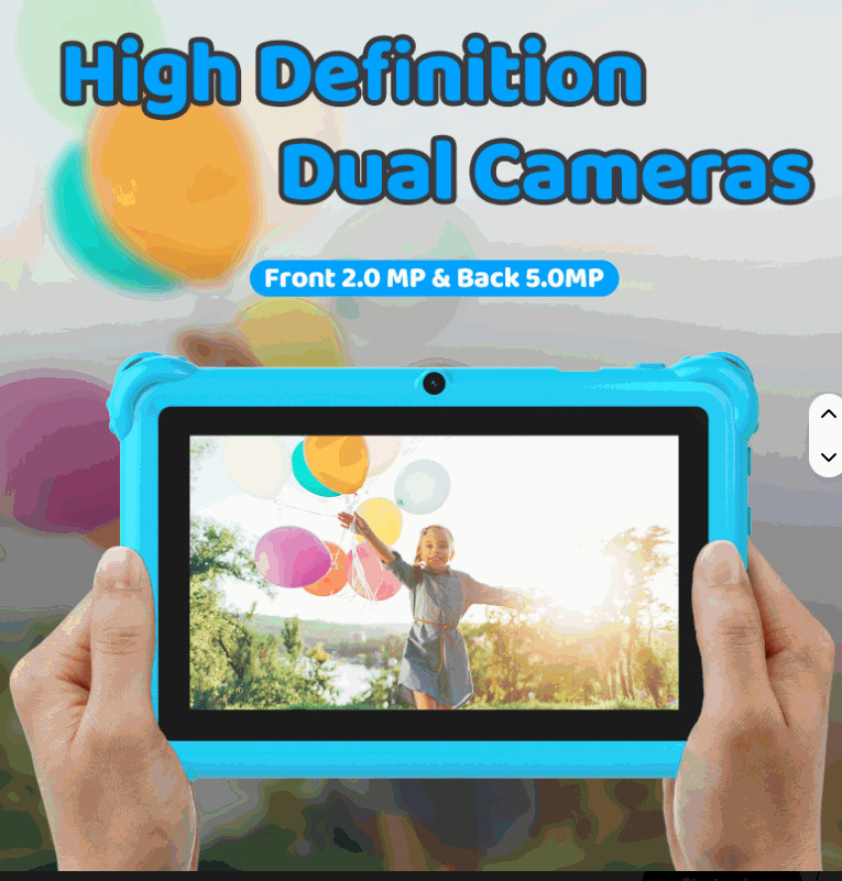 7″ Kids Tablet, 4GB RAM, 32GB Storage, IPS Display, Educational Perfect Gift