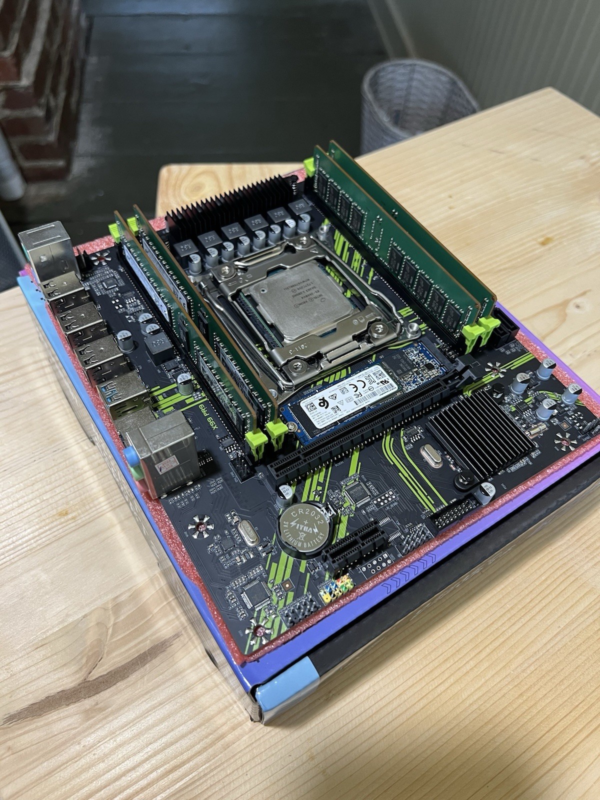 12-Cores 24-Threads CPU Motherboard Combo, 2.9GHz, 32 GB RAM,M.2 NVME Win 11-Pro