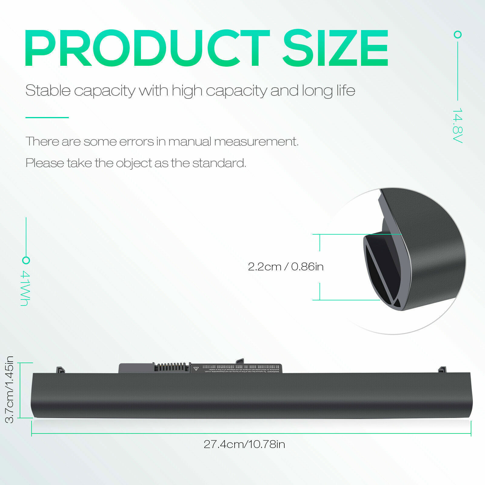 OA03 OA04 Battery for HP 740715-001 746458-421 751906-541 Spare 746641-001 41Wh