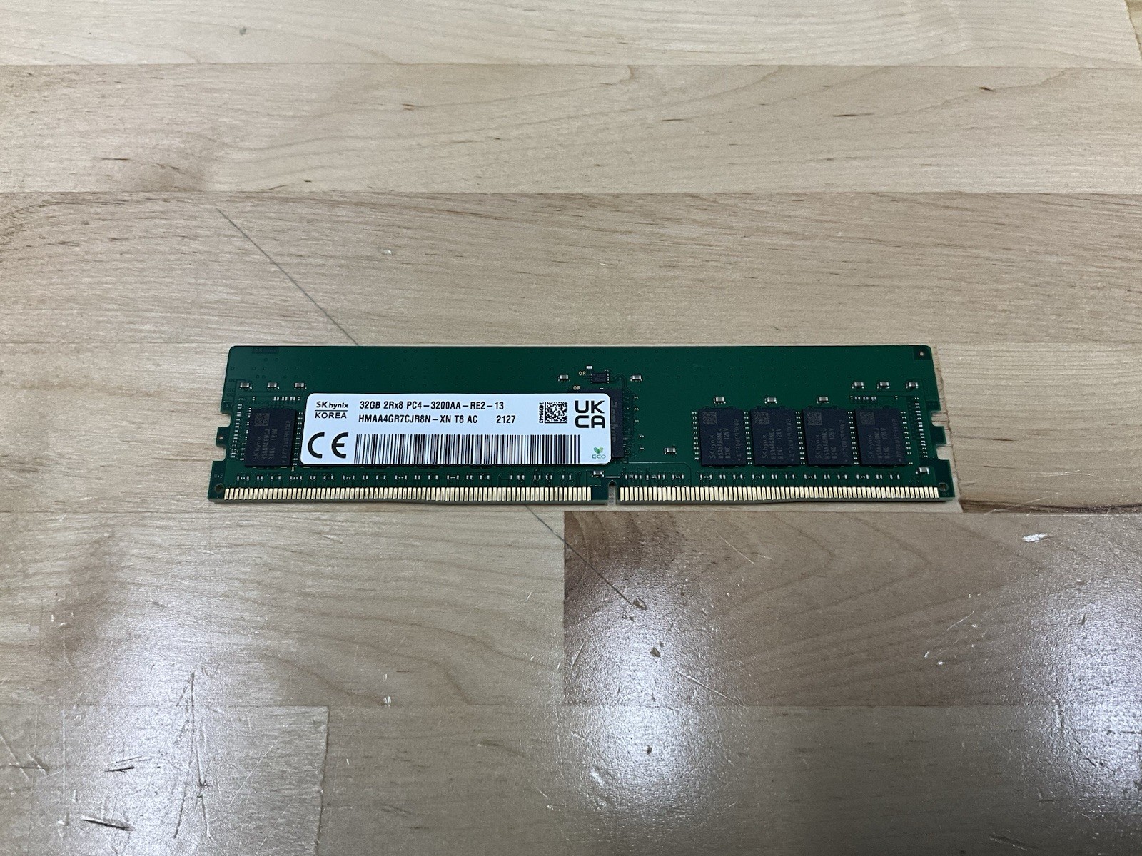 SK Hynix HMAA4GR7CJR8N-XN 32GB PC4-25600 DDR4-3200MHz DIMM 1.2V Dual Rank Memory