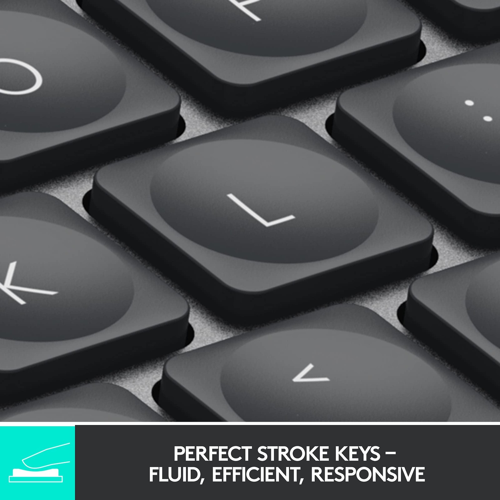 Logitech MX Keys Mini Wireless Keyboard (Graphite), English – US