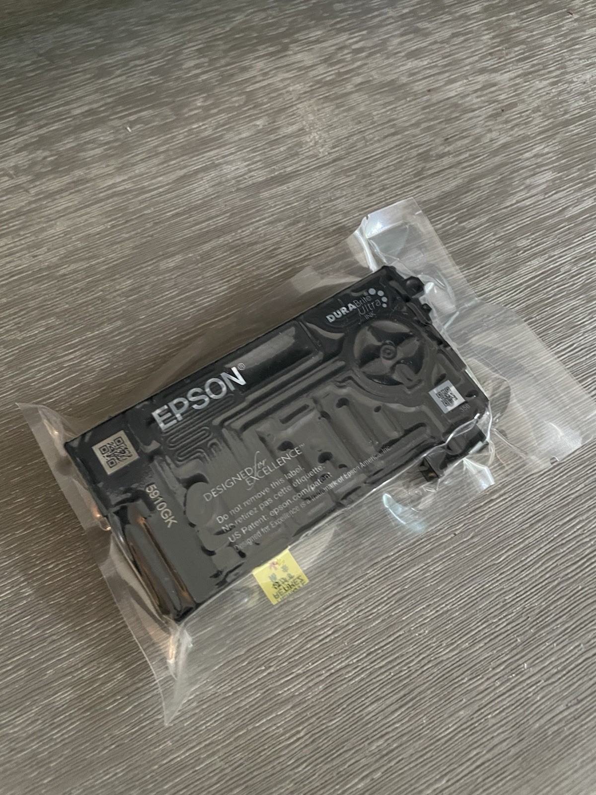 Open Box – Epson Genuine 812XL Yellow Color Ink Cartridge