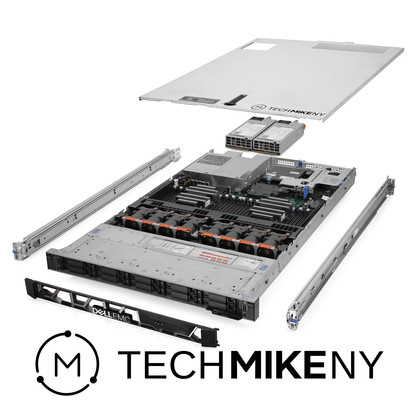 Dell PowerEdge R640 Server 2.90Ghz 48-Core 1.5TB RAM + 3.8TB NVMe SSDs + Rails