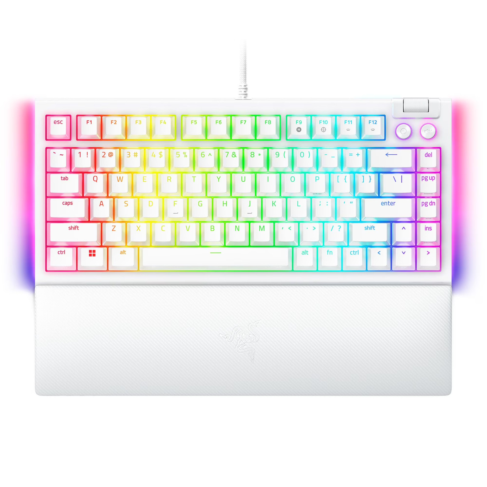 Razer BlackWidow V4 RGB Wired Gaming Keyboard White
