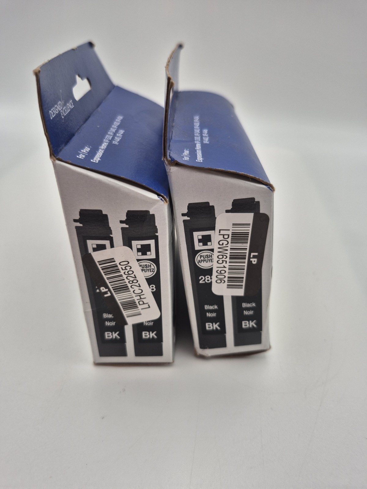 Lot of 2 Genuine Epson 288 Black Ink Cartridges Expires 11/2026 New Sealed