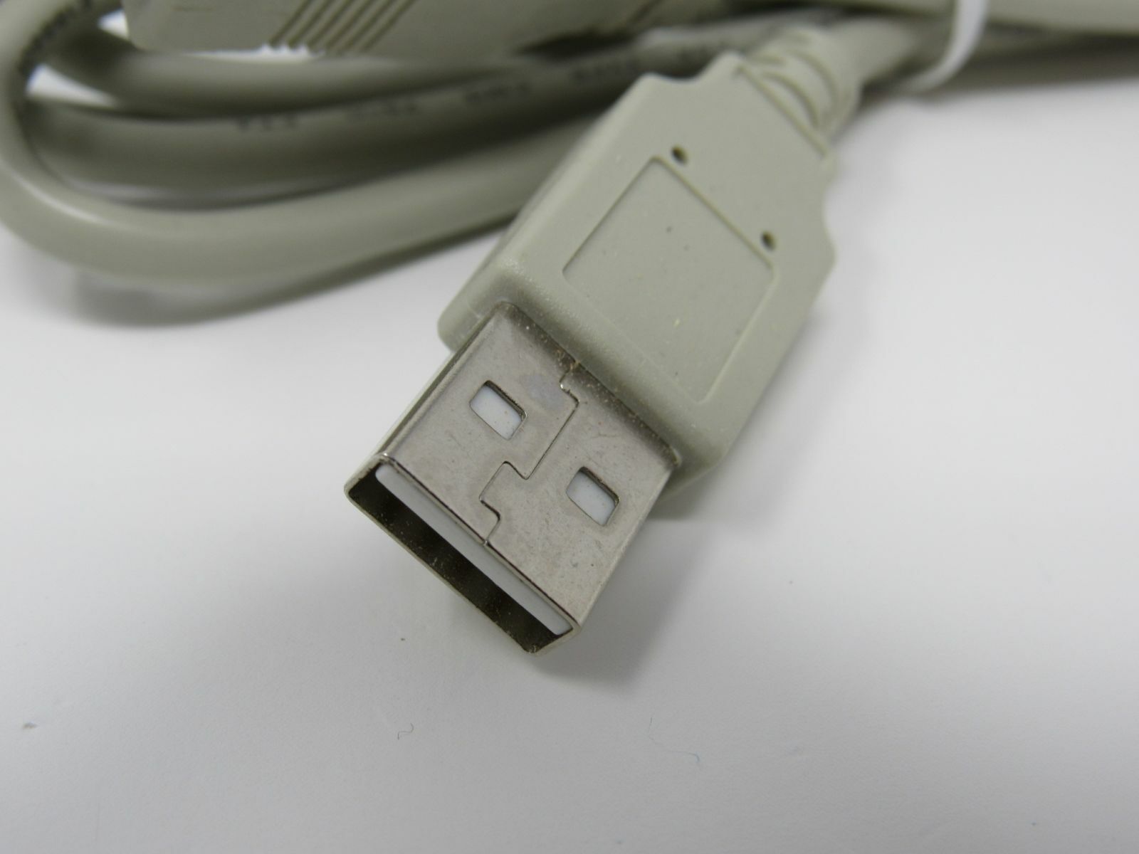 Standard USB A Plug to USB B Plug Cable 55 Inches Male