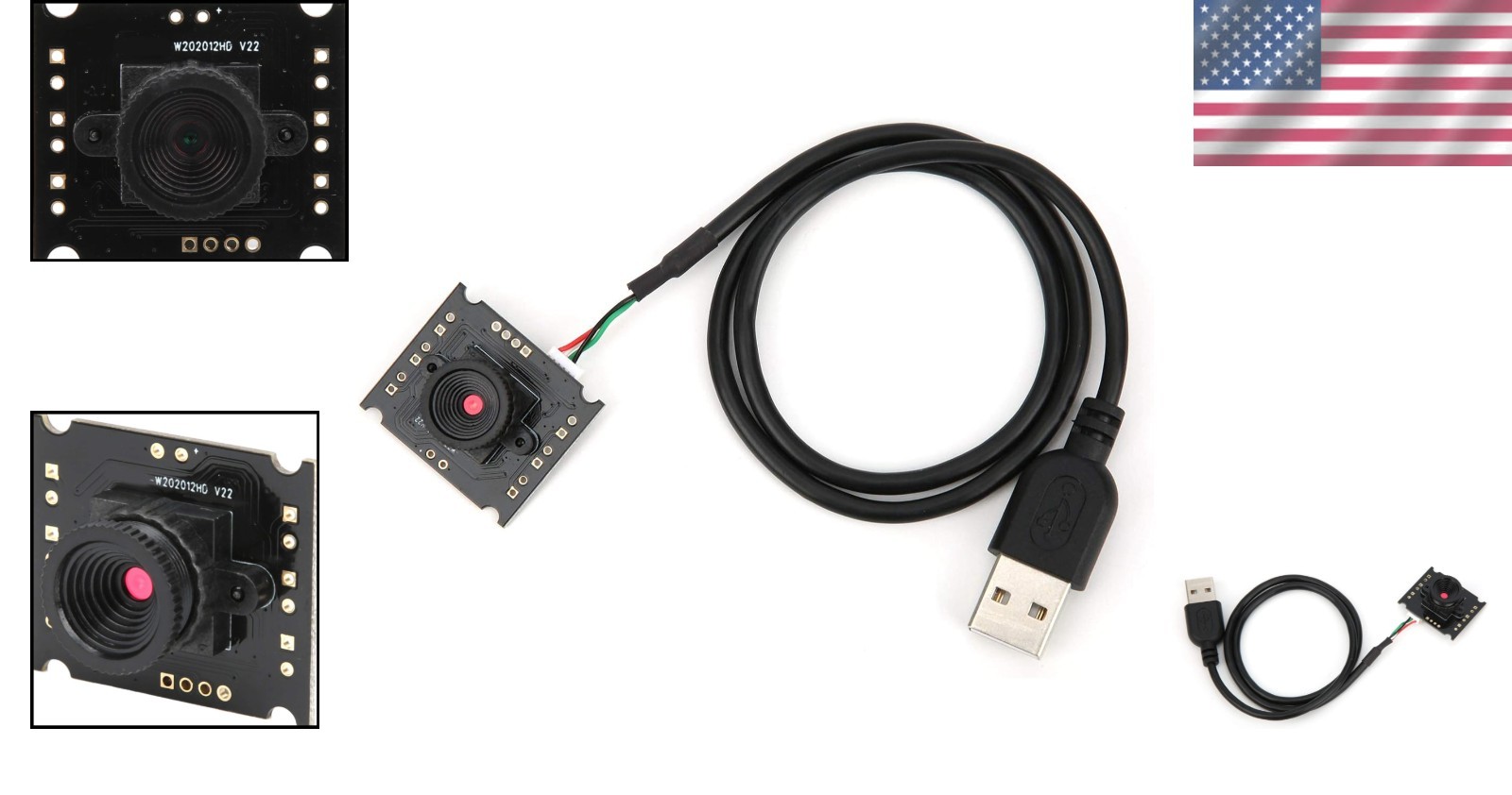 Versatile USB Mini Webcam with Infrared Features for Clear Low-Light Recording