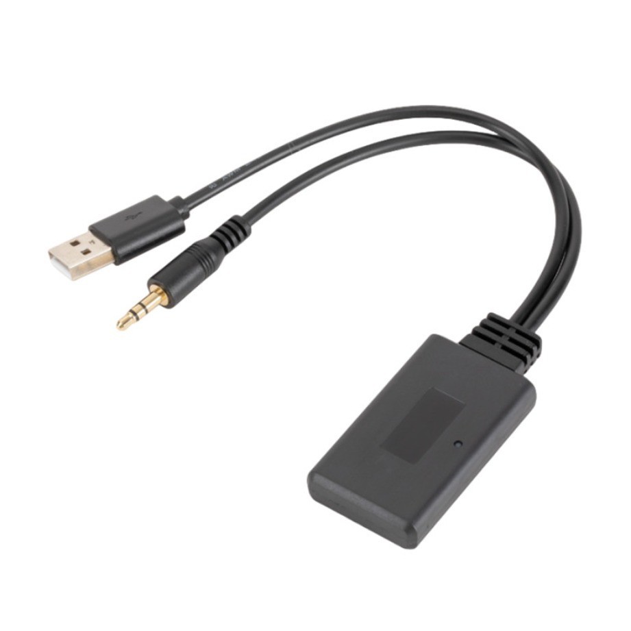 Wireless Bluetooth AUX Audio Receiver Adapter Car Interior Accessories Universal