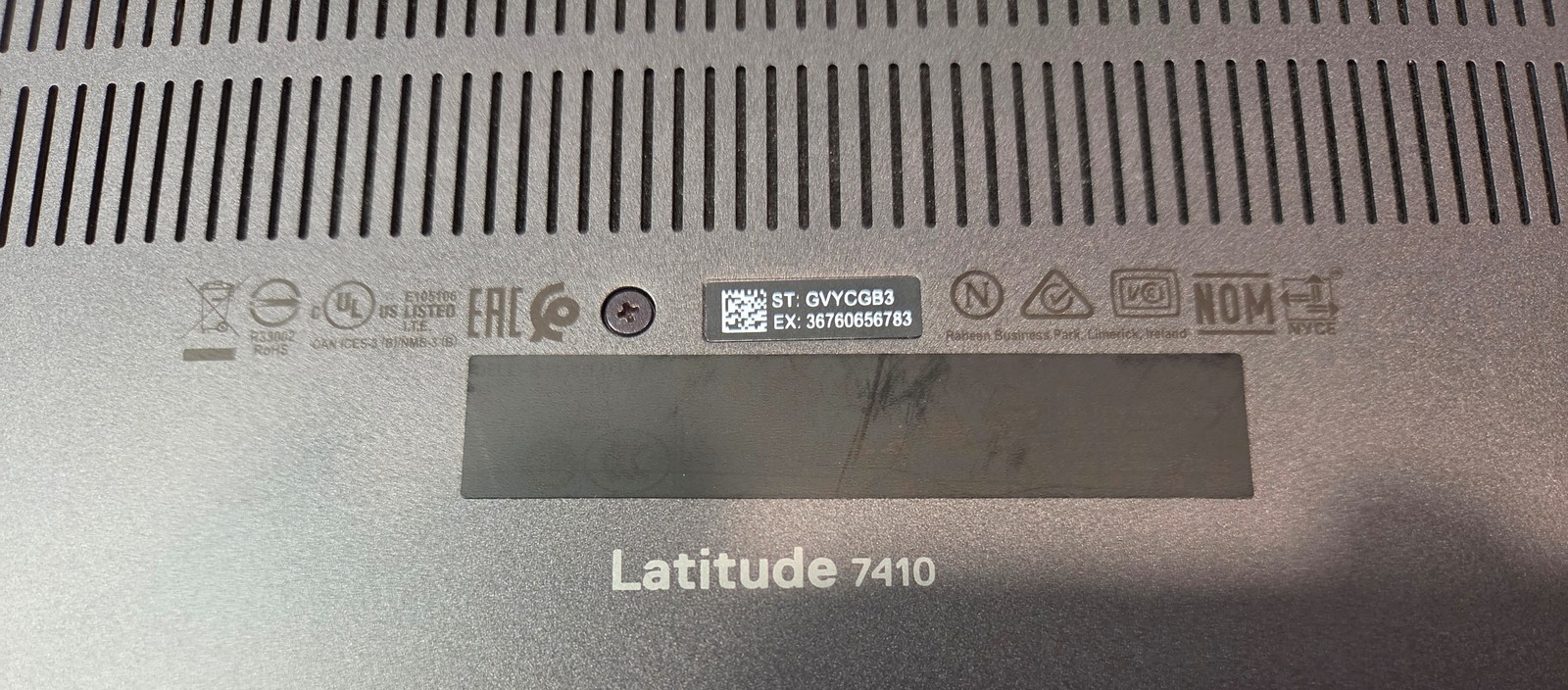 Dell Latitude 7410 14″ FHD i5-10310U CPU 8GB 120GB SSD Thunderbolt 3 Win11Pro