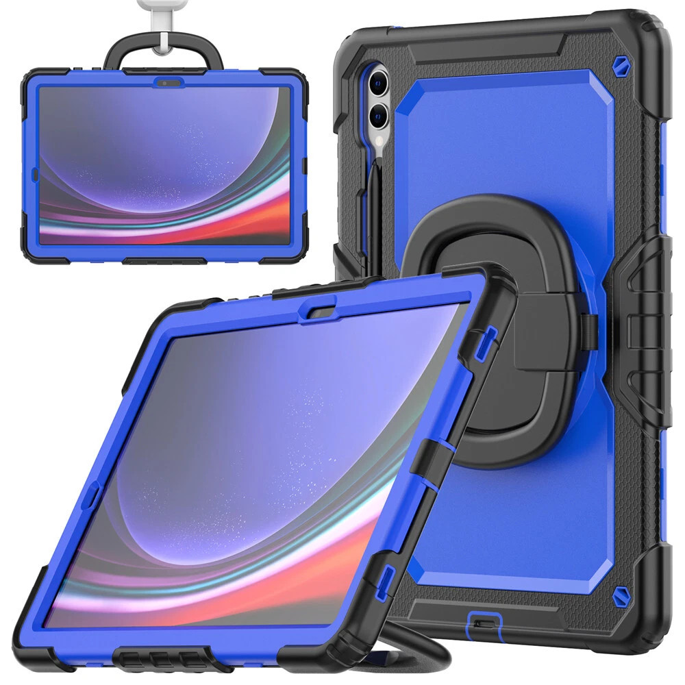 For Samsung Galaxy Tab S10 Ultra S9 Plus Tablet Shockproof Rugged Case Cover