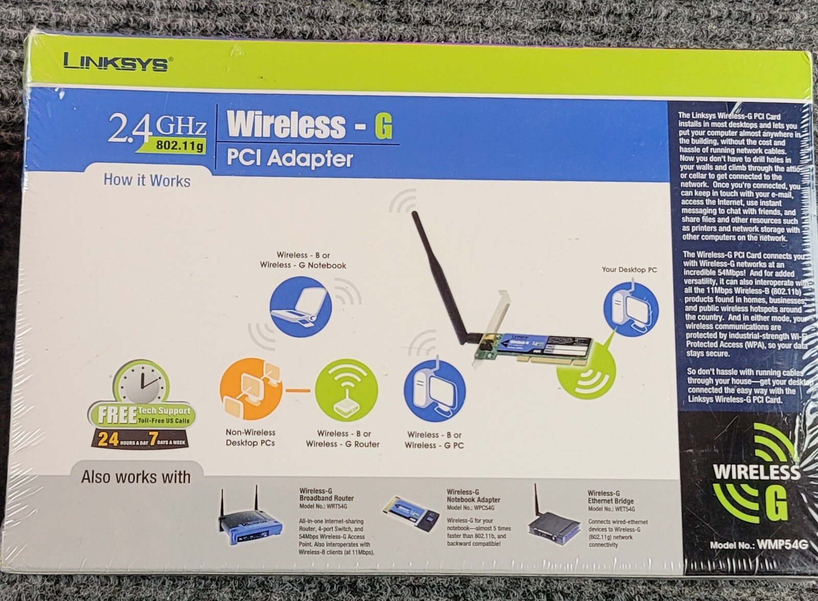Lynksis Wireless G PCI Adapter Seagate Free Agent Desk 1500 GB TP Link AC1900