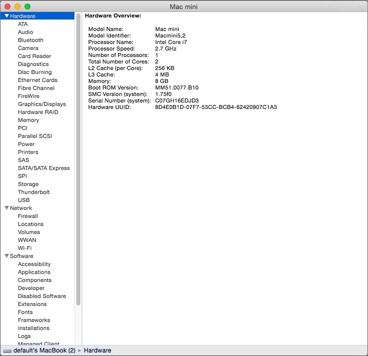 AS-IS Mac Mini A1347 MC816LL/A BTO Mid 2011 – Logic Board 2.7 Ghz Dual Core I7
