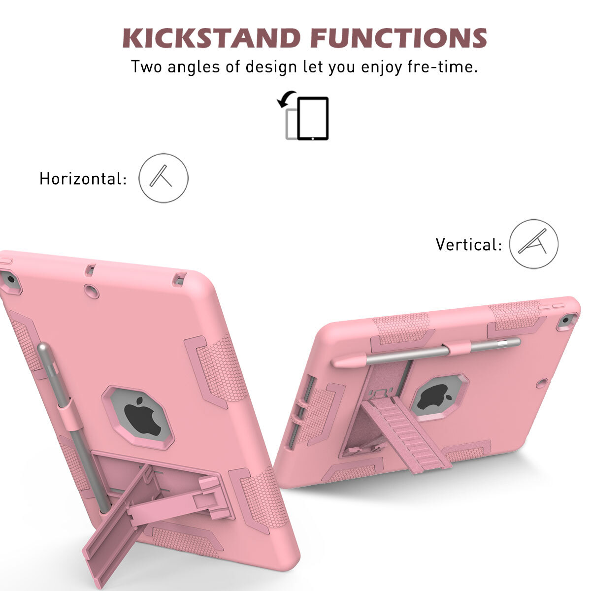 For Apple iPad 9th 8th 7th 6th 5th Generation Case Shockproof Heavy Duty Cover