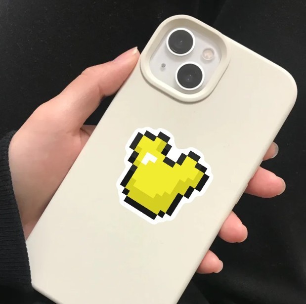 Pixel Style Sticker Pack 140PCS Waterproof Vinyl Laptop Phone Decals