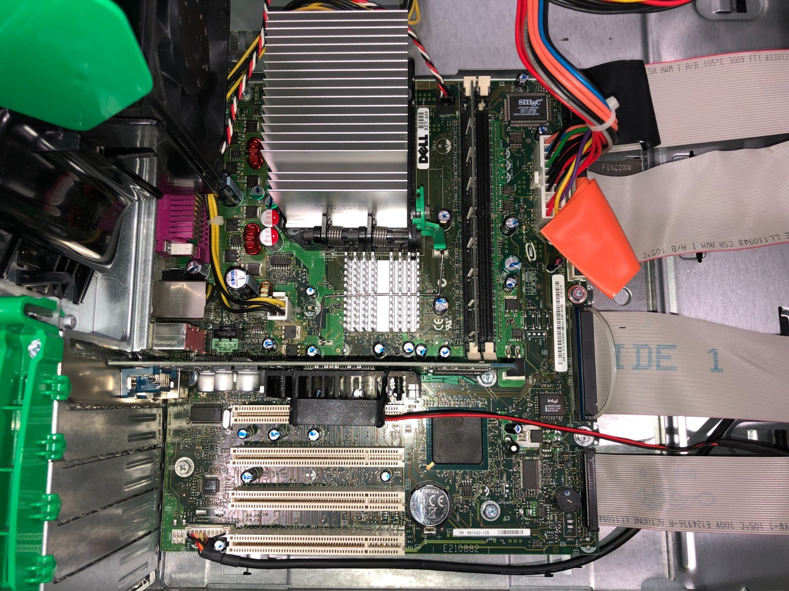 Dell Dimension 4550 Dual Boot Win98SE & XP – New Caps – Custom – P4, NVIDIA AGP