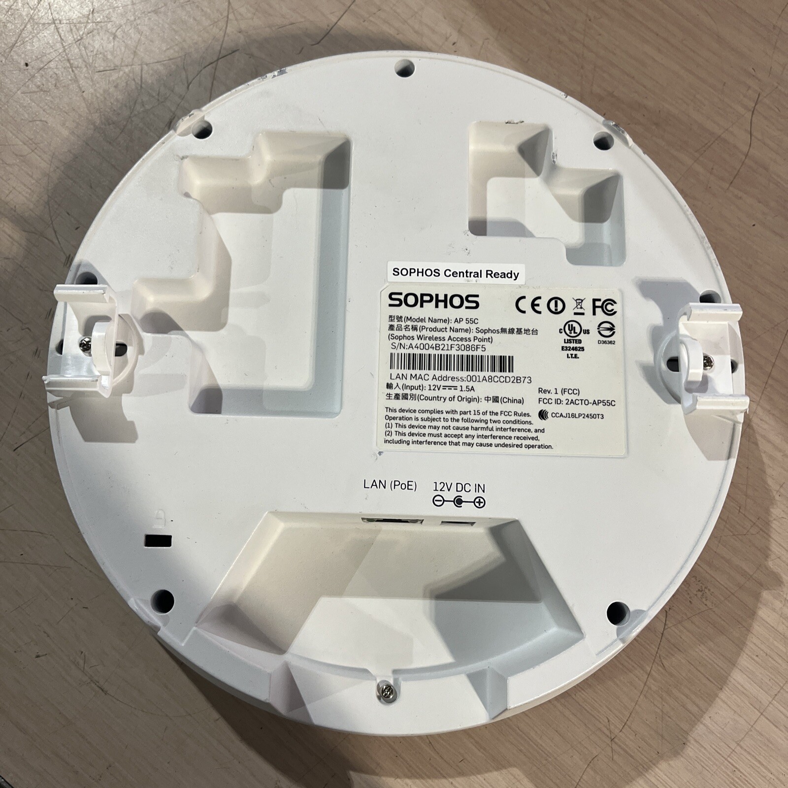 SOPHOS AP 55C WIFI ACCESS POINT