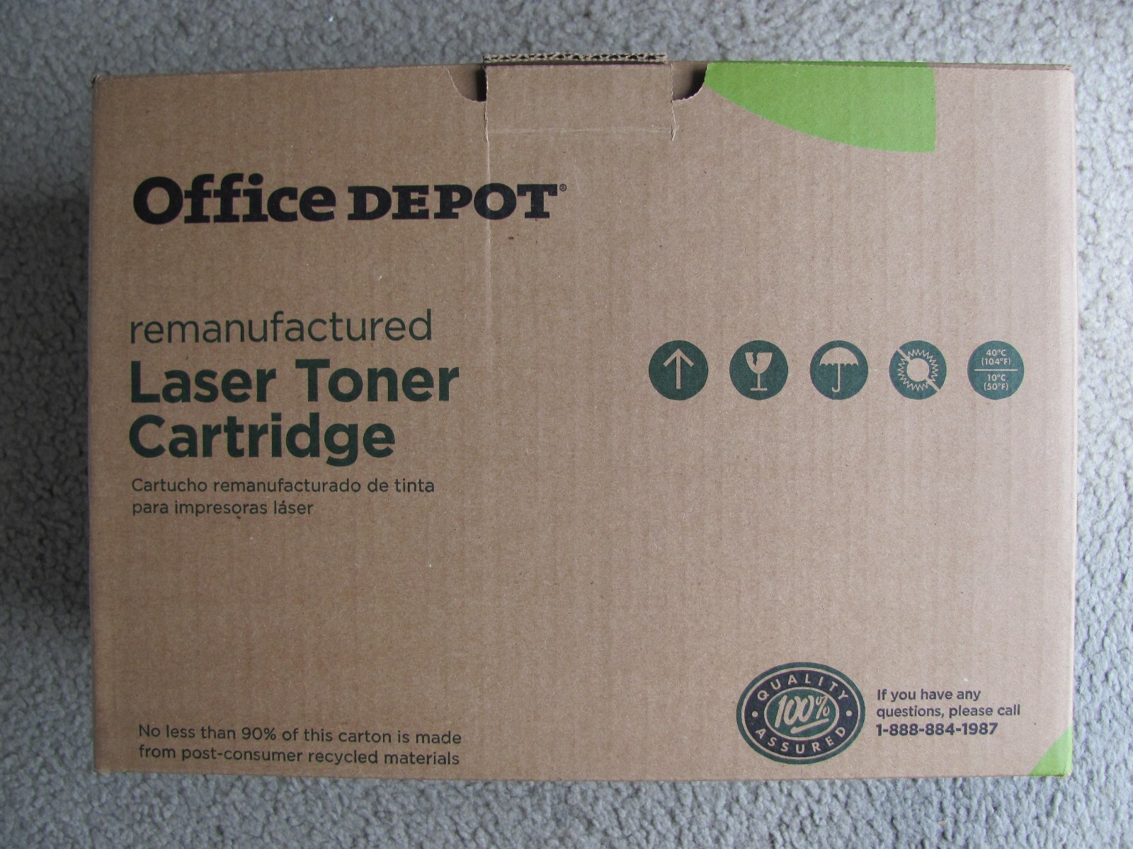 New Office Depot Brand 27A-HP 27A (C4127A) Remanufactured Black Toner Cartridge