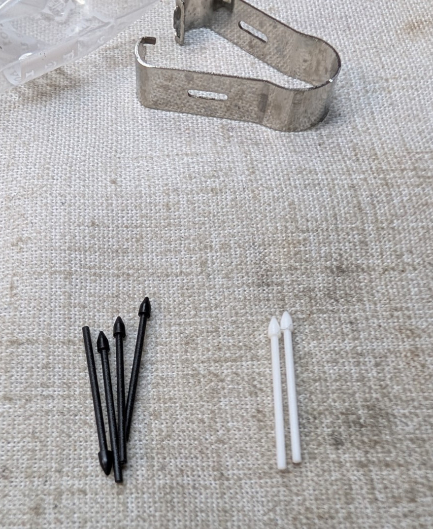 Stylus Pen Nibs For S Pen Or Remarkable Tablet EMR 10 Pack – White Or Black