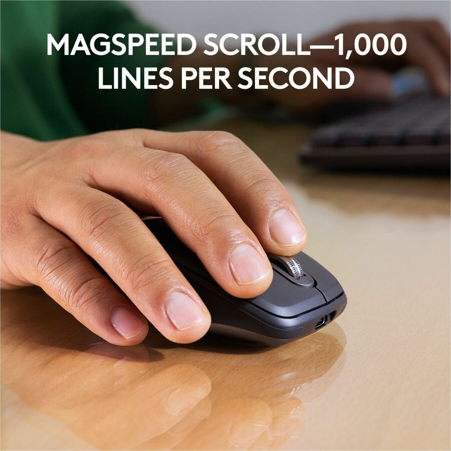 Logitech 910-006956 MX Anywhere 3S Wireless Mouse for Business – Graphite