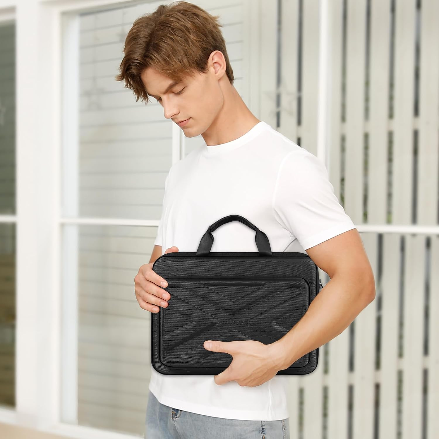 15.6-16 Inch Laptop Hard Case, 15 Inch Shockproof Waterproof Laptop Case Hard Sh