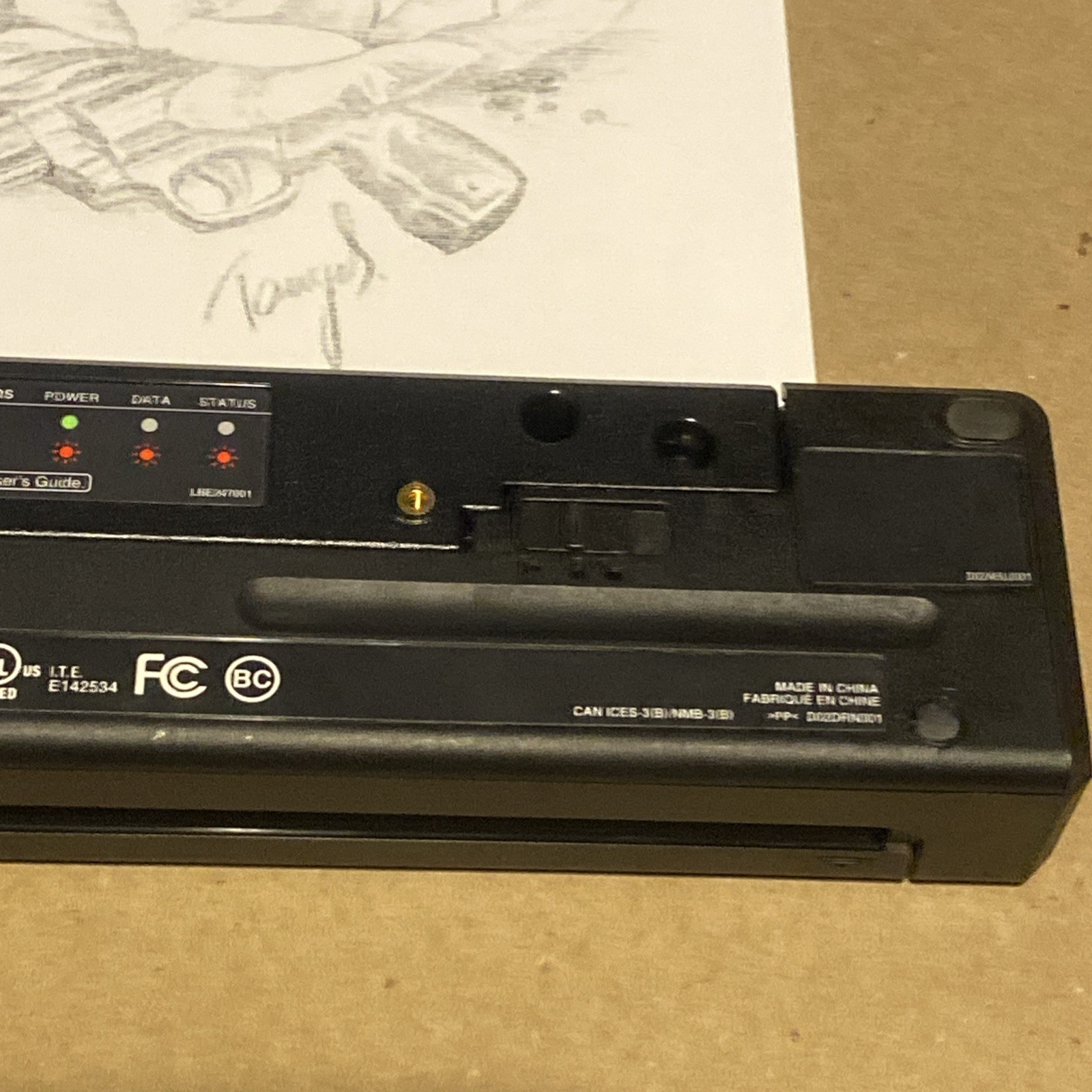 Brother PocketJet PJ-822 Mobile Direct Thermal Printer Monochrome Label Tattoo