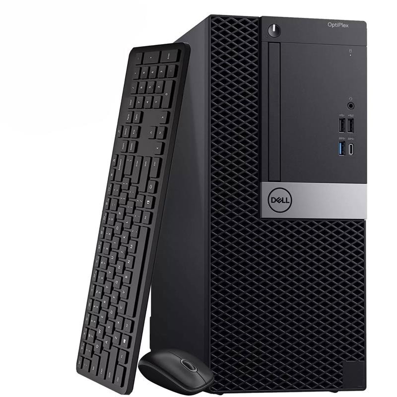 Dell 7050 Mini Tower intel i5-7th 16GB RAM 512GB SSD W-K&M Built-in Wi-Fi Win 11