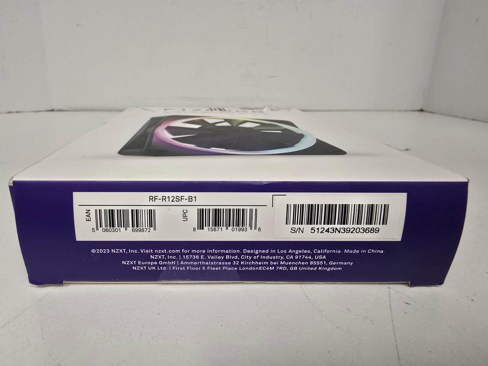F120 RGB Fans – RF-R12SF-B1 – Advanced RGB Lighting Customization – Whisper