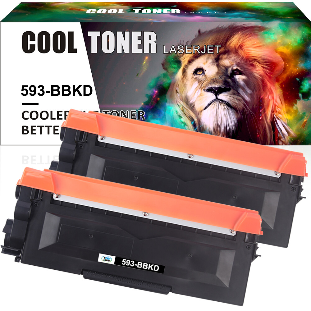 2 PK E310 593BBKD Toner Compatible For Dell E310DW E515DN E515DW E514DW 593-BBKD