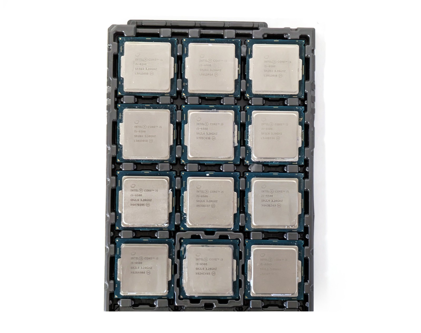 Lot of 12 Intel i5-6500U 3.20GHz SR2L6 / SR2BX LGA1151