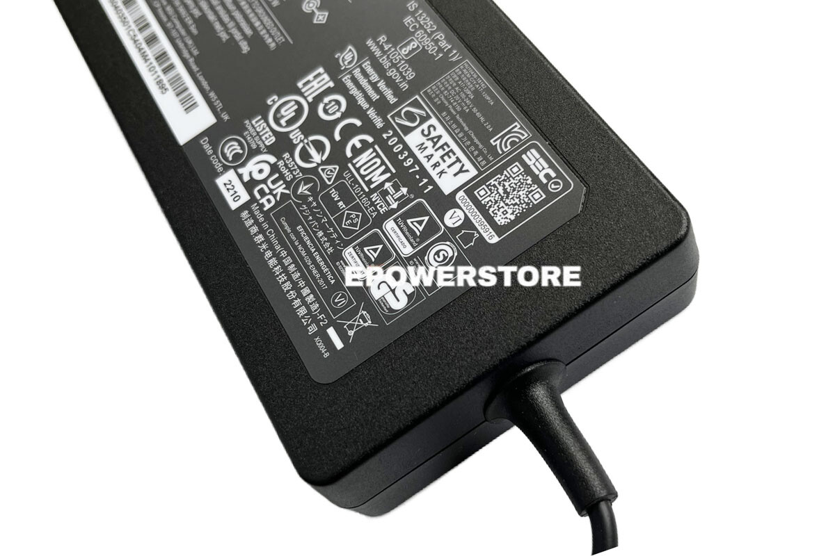 Original Chicony 6A 120W AC Adapter Charger For MSI GF63 Thin 11UC UD A17-120P2A