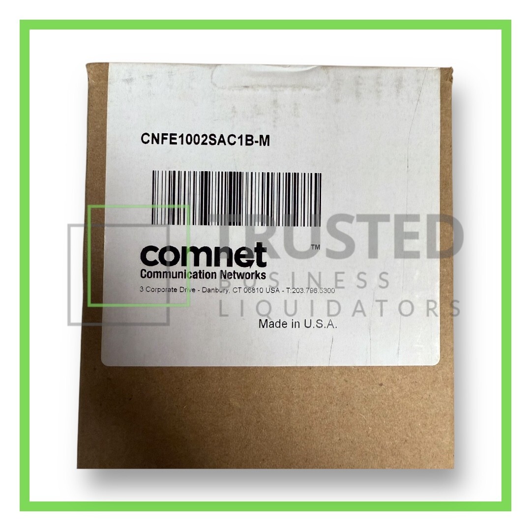 ComNet CNFE1002SAC1B-M 10/100 Mbps Ethernet Media Converter, Single-Mode Fiber