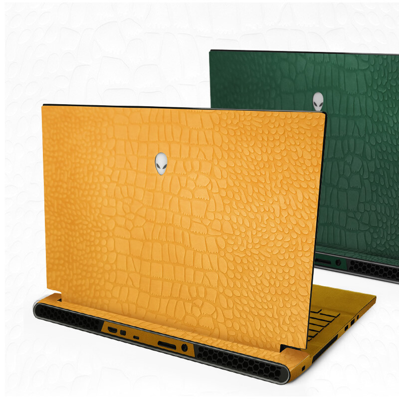Crocodile Skin For Alienware 15 17 X17 X15 R1 M15 M17 M13X M14X M11X Area-51m