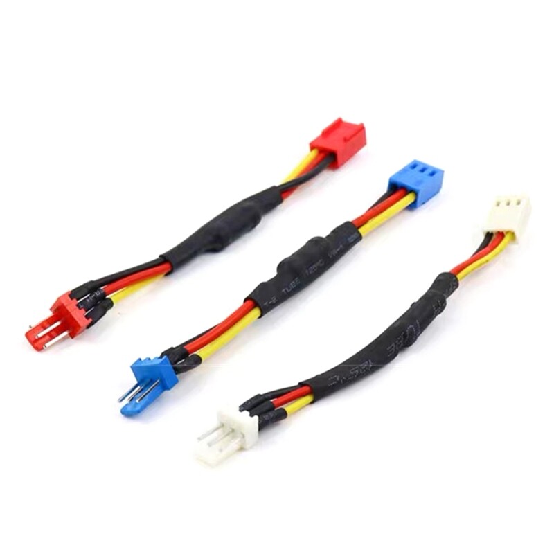 5PCS 3PIN PC Fan Speed Reduce Noise Extension Resistor Cable Wire 3Pin Connector