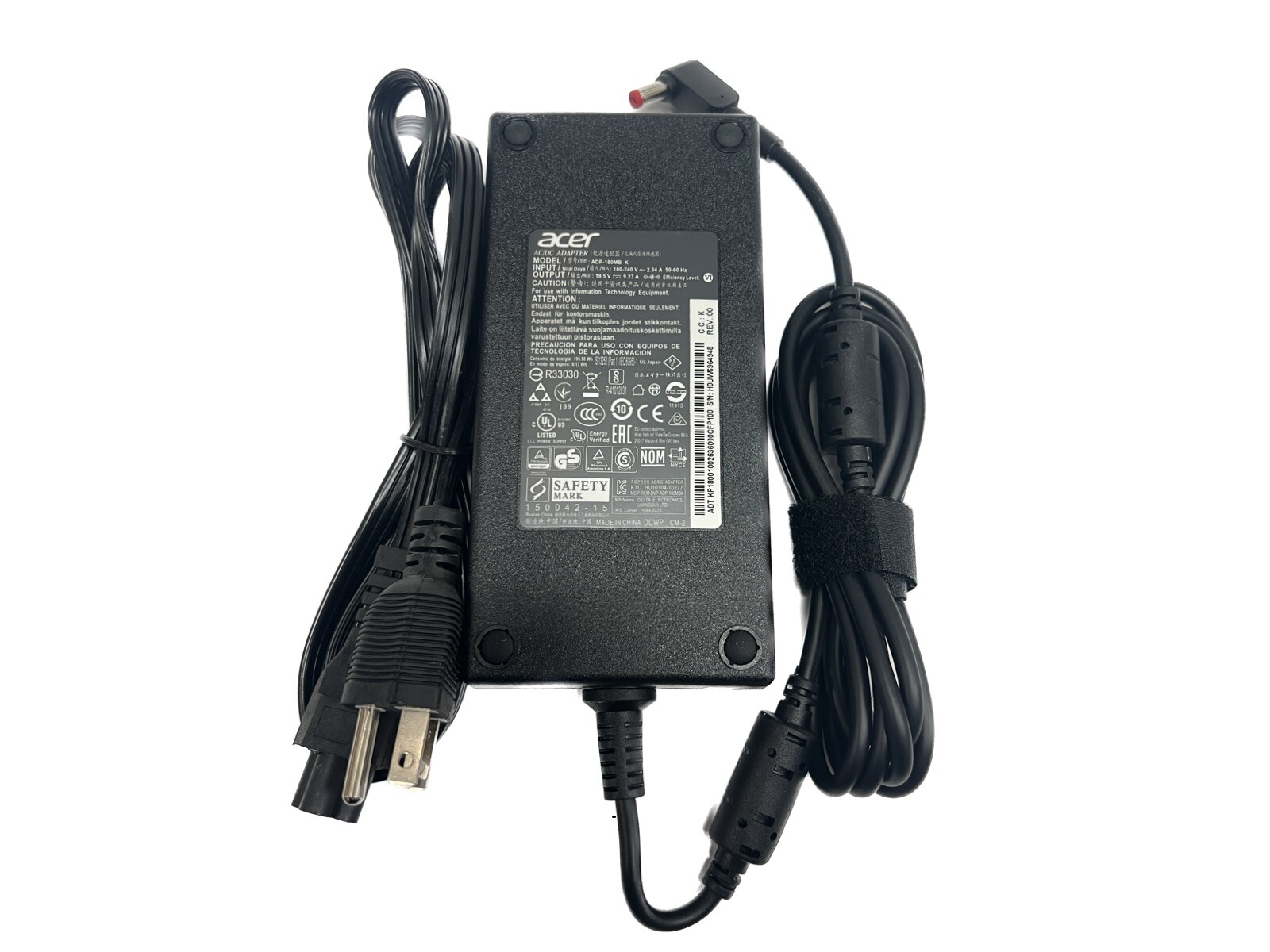 OEM 180W ACER 19.5V 9.23A ADP-180TB F For Acer Nitro 5 an517-54-79l1 5.5*1.7mm
